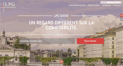 Desktop Screenshot of lpg-fiduciaire-de-suisse.ch